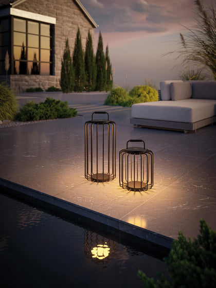 Westwing Lámpara De Mesa LED Regulable Para Exterior Bangkok Portátil