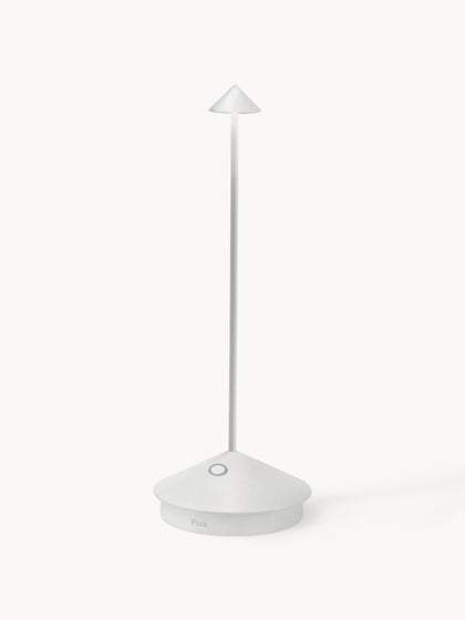 Westwing Lámpara de mesa LED regulable pequeña Pina Pro portátil