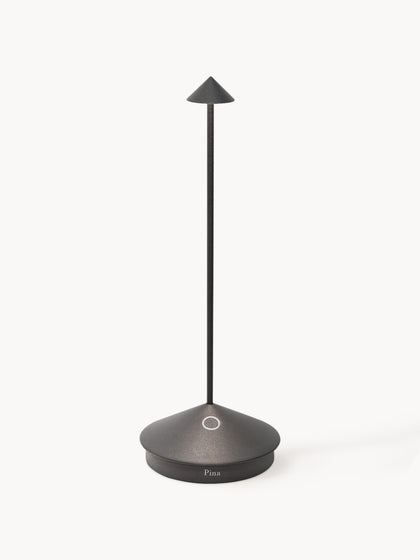 Westwing Lámpara de mesa LED regulable pequeña Pina Pro portátil