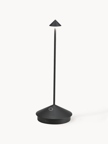 Westwing Lámpara de mesa LED regulable pequeña Pina Pro portátil