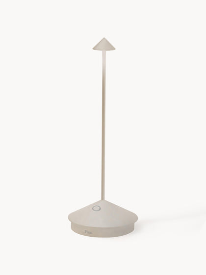 Westwing Lámpara de mesa LED regulable pequeña Pina Pro portátil