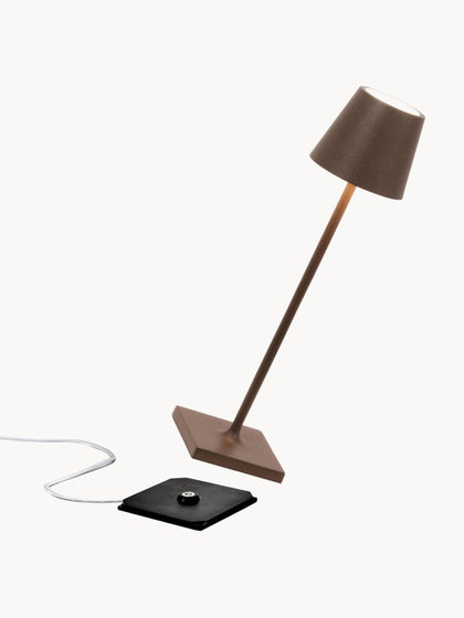 Westwing Lámpara De Mesa LED Regulable Poldina Portátil