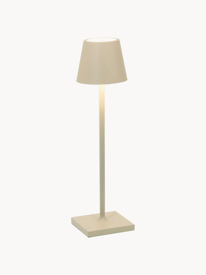 Westwing Lámpara de mesa LED regulable Poldina portátil