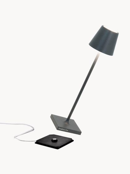 Westwing Lámpara De Mesa LED Regulable Poldina Portátil