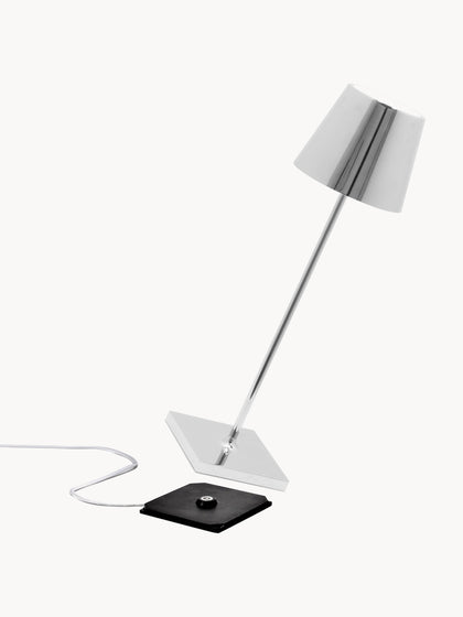 Westwing Lámpara De Mesa LED Regulable Poldina Portátil