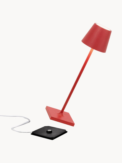 Westwing Lámpara De Mesa LED Regulable Poldina Portátil