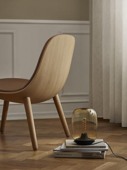 Westwing Lámpara De Mesa LED Regulable Soplada Acorn