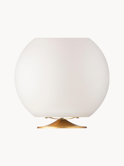 Westwing Lámpara De Mesa LED Regulable Sphere Con Altavoz Bluetooth Y Enfriador De Botellas