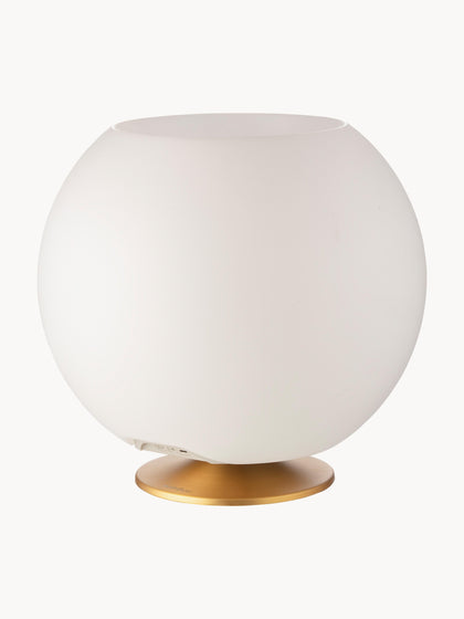 Westwing Lámpara de mesa LED regulable Sphere con altavoz Bluetooth y enfriador de botellas