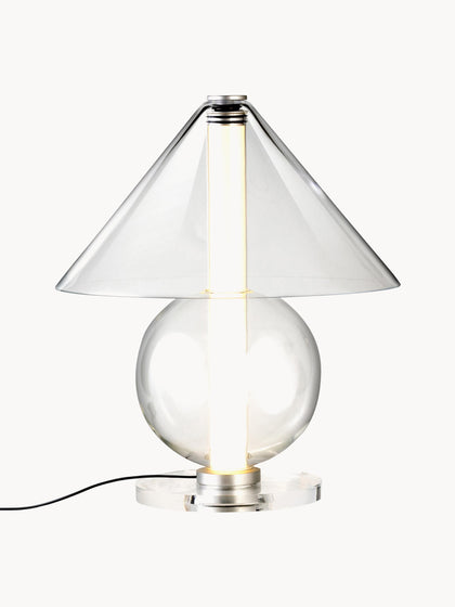 Westwing Lámpara de mesa LED soplada regulable Fragile