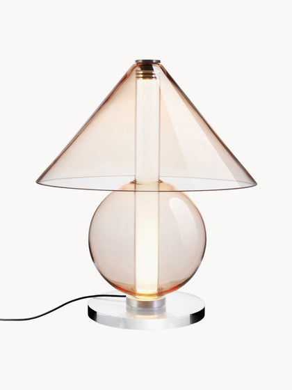 Westwing Lámpara de mesa LED soplada regulable Fragile