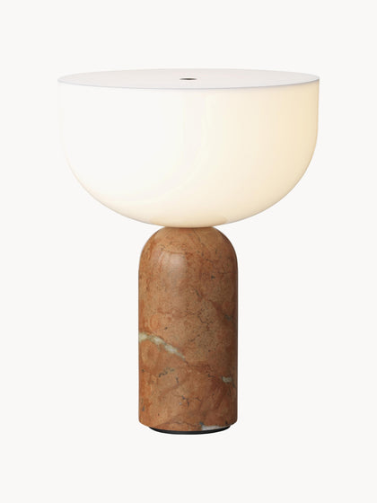 Westwing Lámpara De Mesa Pequeña De Mármol Kizu Portátil