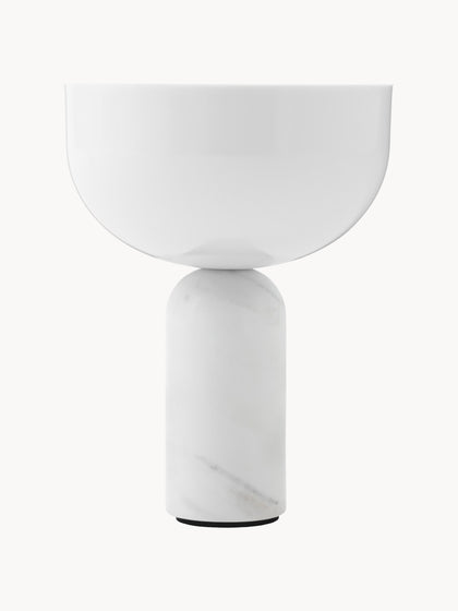 Westwing Lámpara de mesa pequeña de mármol Kizu portátil