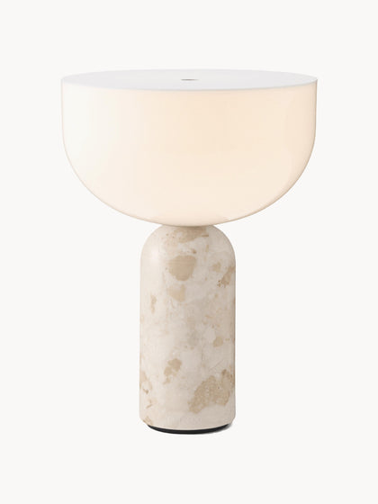 Westwing Lámpara De Mesa Pequeña De Mármol Kizu Portátil