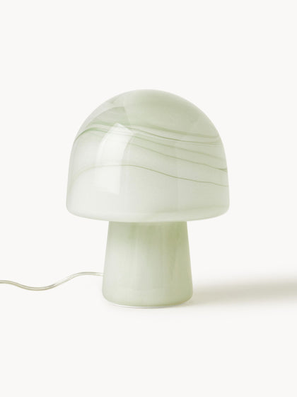 Westwing Lámpara de mesa pequeña en look mármol Talia