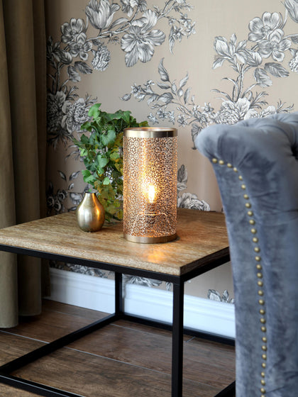 Westwing Lámpara De Mesa Pequeña Hermine Estilo Boho