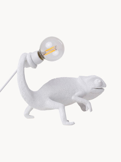 Westwing Lámpara de mesa pequeña LED con puerto USB Chameleon