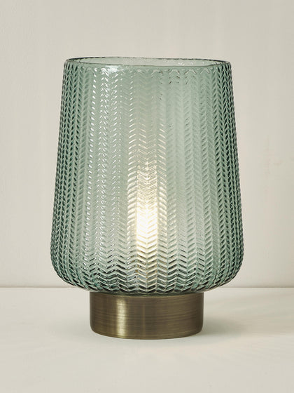 Westwing Lámpara De Mesa Pequeña LED Pretty Glamour Con Temporizador Y Portátil