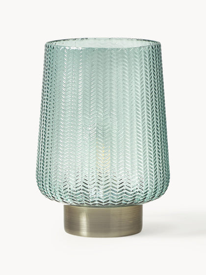 Westwing Lámpara de mesa pequeña LED Pretty Glamour con temporizador y portátil