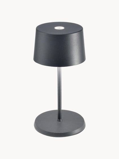 Westwing Lámpara de mesa pequeña LED regulable Olivia Pro portátil