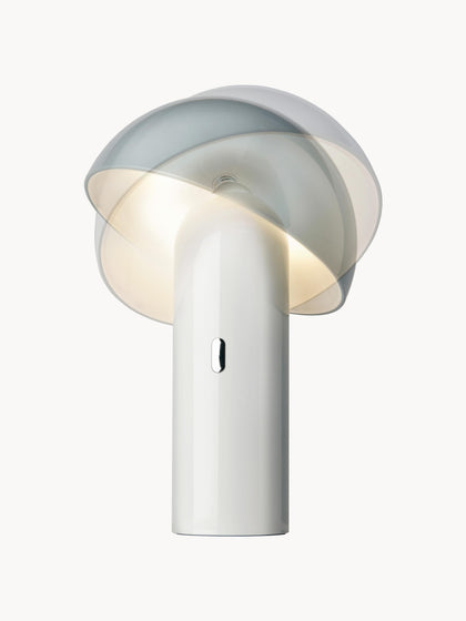 Westwing Lámpara De Mesa Pequeña LED Regulable Svamp Portátil