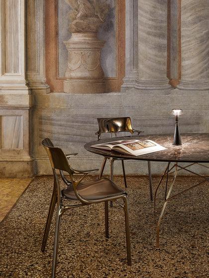 Westwing Lámpara De Mesa Pequeña LED Space Portátil