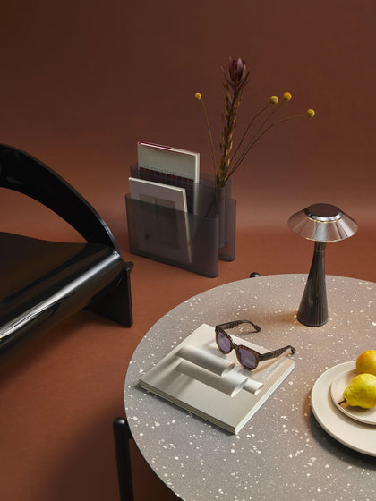 Westwing Lámpara De Mesa Pequeña LED Space Portátil