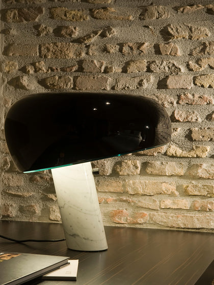 Westwing Lámpara De Mesa Regulable De Mármol Snoopy