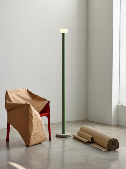 Westwing Lámpara De Pie Grande LED Regulable Bellhop