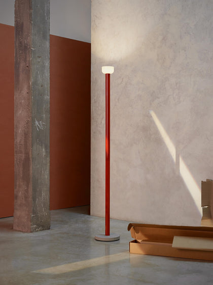 Westwing Lámpara De Pie Grande LED Regulable Bellhop