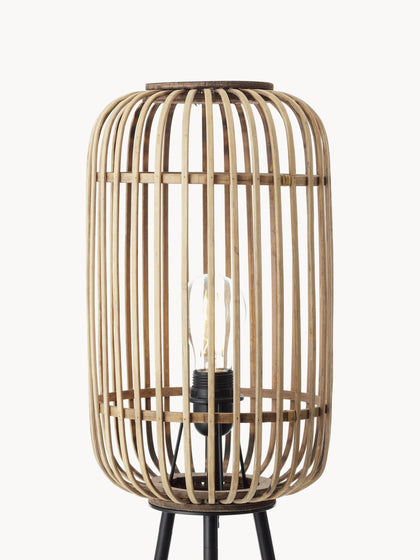 Westwing Lámpara De Pie Tripode Boho Pequeña Woodrow