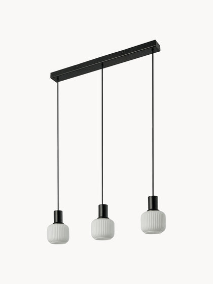 Westwing Lámpara De Techo De Cristal Opalino Soplado Milford Mini