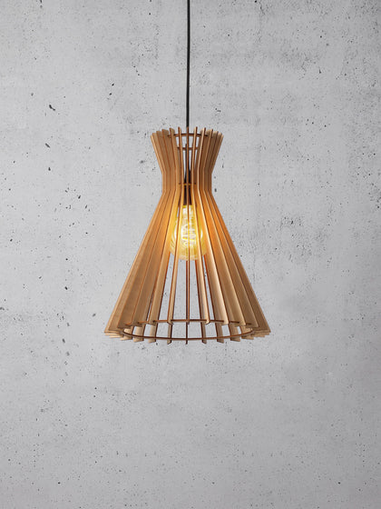 Westwing Lámpara De Techo De Madera Groa Estilo Boho