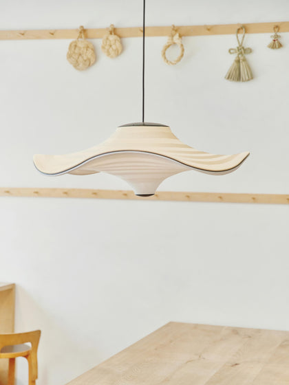 Westwing Lámpara De Techo LED De Fibras Naturales Flying