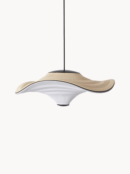 Westwing Lámpara de techo LED de fibras naturales Flying