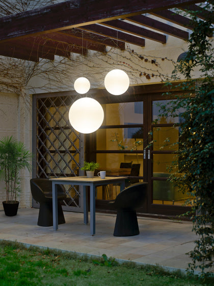 Westwing Lámpara De Techo LED Para Exterior Con Mando A Distancia Pianeta Portátil Tamaños Diferentes