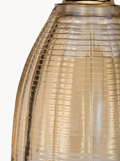 Westwing Lámpara De Techo Pequeña De Vidrio Gleaming Gold