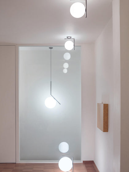 Westwing Lámpara De Techo Pequeña Soplada IC Lights 47 Cm