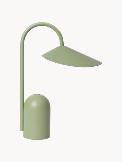 Westwing Lámpara LED de mesa pequeña regulable Arum portátil
