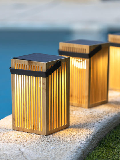Westwing Lámpara Solar Para Exterior LED Regulable Okinawa