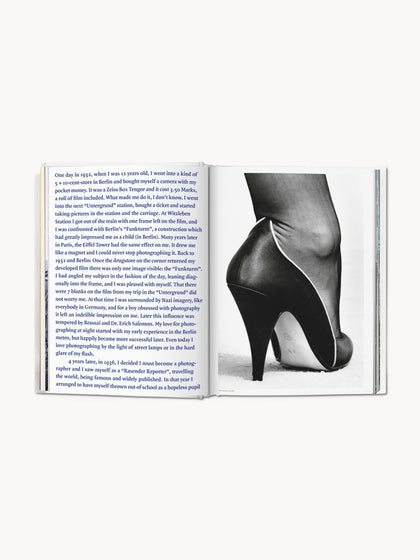 Westwing Libro Ilustrado Con Soporte Para Libros Helmut Newton - Baby Sumo