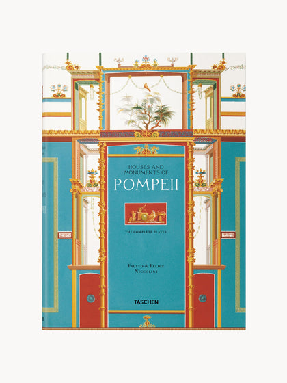 Westwing Libro ilustrado Houses and Monuments of Pompeii