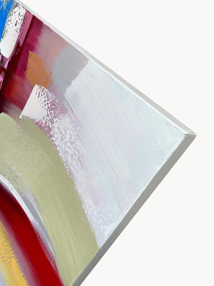 Westwing Lienzo Pintado A Mano Esplosione Di Colore