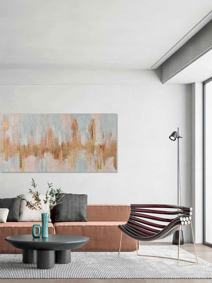 Westwing Lienzo Pintado A Mano Interferenza Di Colori