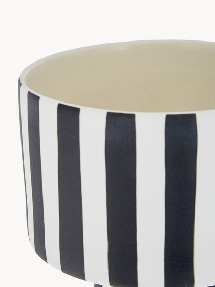 Westwing Macetero Artesanal De Cerármica Toppu 24 Cm