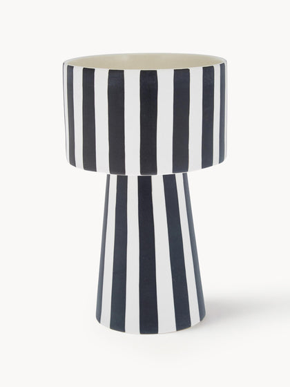 Westwing Macetero artesanal de cerármica Toppu 24 cm
