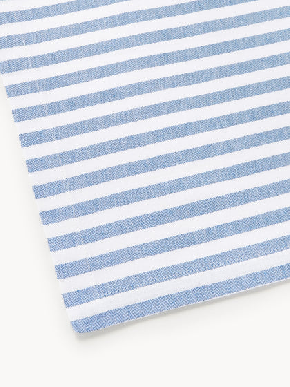 Westwing Manteles Individuales A Rayas Con Motivos Bordados Melony 2 Uds