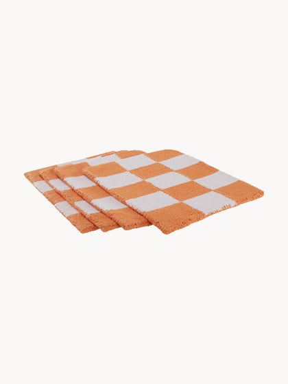 Westwing Manteles Individuales Artesanales Kio Check 4 uds