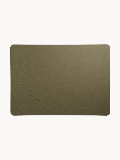Westwing Manteles Individuales De Cuero Sintético Pik 2 uds