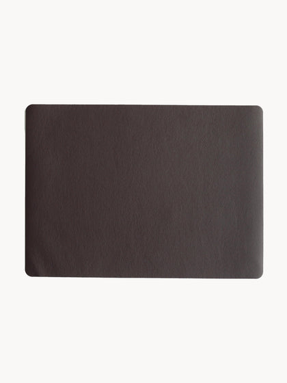Westwing Manteles individuales de cuero sintético Pik 2 uds